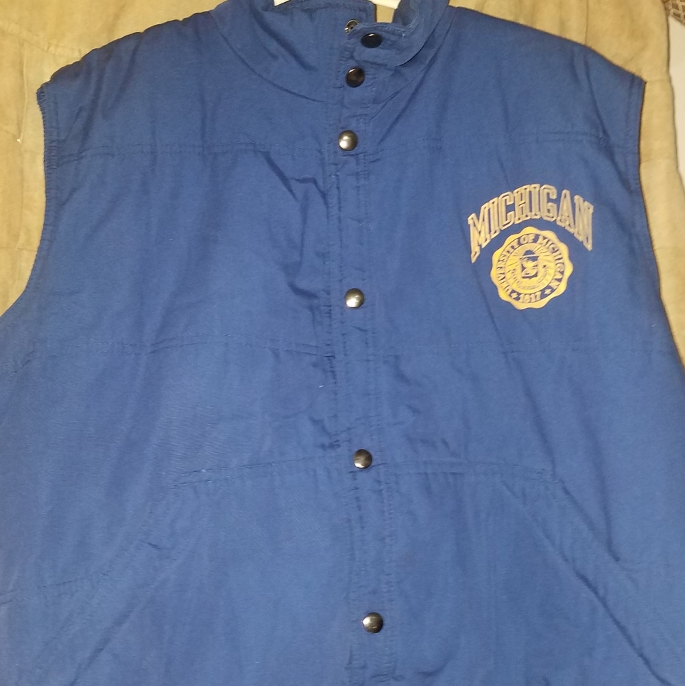 University of Michigan vest